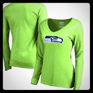 Long Sleeved Women's Seahawks Tee